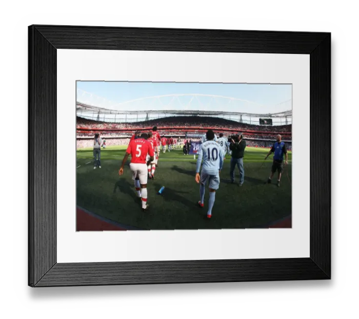 Framed Print : Arsenal's Victory: 2-0 over Manchester City, Barclays Premier League, Emirates Stadium, 2009 Framed Print : Arsenal's Victory: 2-0 over Manchester City, Barclays Premier League, Emirates Stadium, 2009