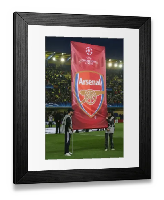 Framed Print : Arsenal banner