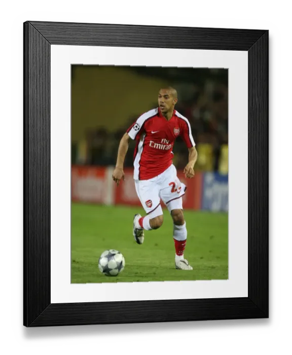 Framed Print : Gael Clichy in Action: Arsenal vs Villarreal, UEFA Champions League Quarterfinal 1st Leg, 2009 Framed Print : Gael Clichy in Action: Arsenal vs Villarreal, UEFA Champions League Quarterfinal 1st Leg, 2009