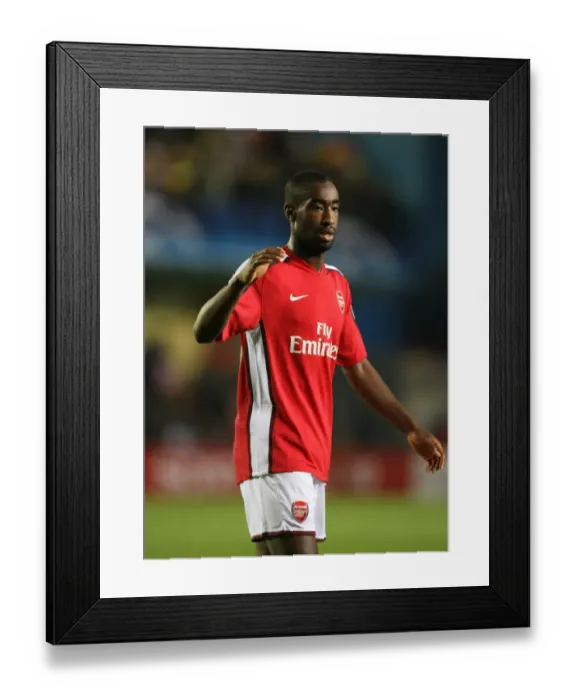Framed Print : Johan Djourou in Action: Arsenal vs Villarreal, UEFA Champions League Quarterfinal Framed Print : Johan Djourou in Action: Arsenal vs Villarreal, UEFA Champions League Quarterfinal