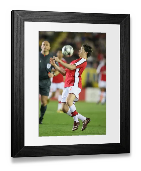 Framed Print : Samir Nasri in Action: Arsenal vs. Villarreal, UEFA Champions League Quarterfinal 1st Leg (1:1) Framed Print : Samir Nasri in Action: Arsenal vs. Villarreal, UEFA Champions League Quarterfinal 1st Leg (1:1)