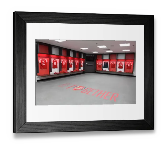 Framed Print : Arsenal changingroom. Arsenal Women 1: 3 Chelsea Ladies Framed Print : Arsenal changingroom. Arsenal Women 1: 3 Chelsea Ladies