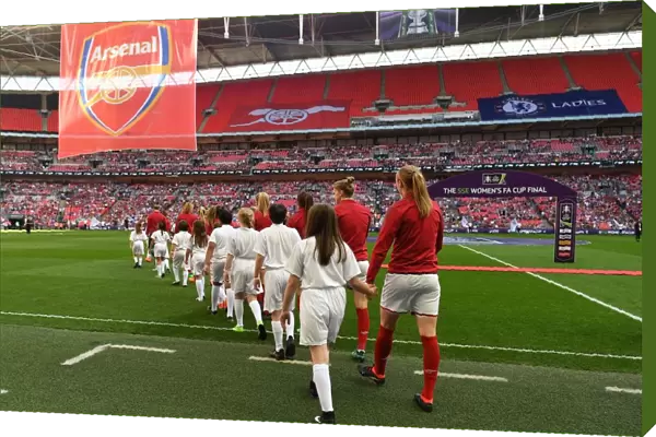 Arsenal Women Take the Field for FA Cup Final Showdown Against Chelsea