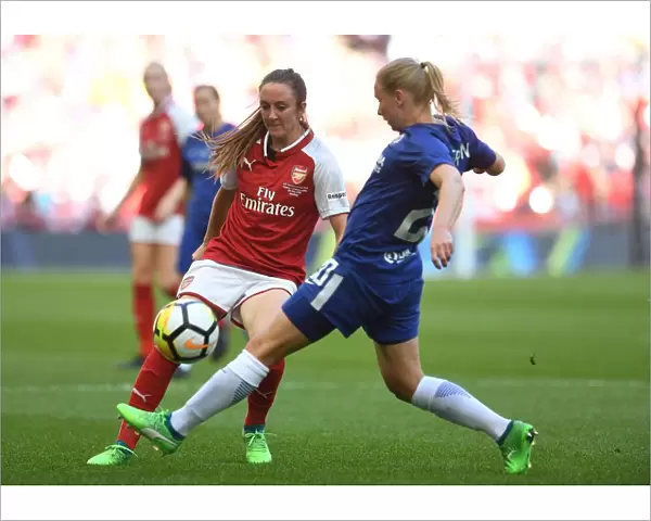 Arsenal Women vs. Chelsea Ladies: FA Cup Final Showdown - Evans vs. Andersson