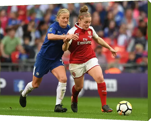 Arsenal vs. Chelsea: FA Cup Final Showdown - Kim Little vs. Katie Chapman