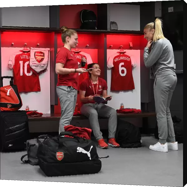 Arsenal Women's Triumvirate: Williamson, Mitchell, and Little Prepare for FA Cup Final Showdown Against Chelsea