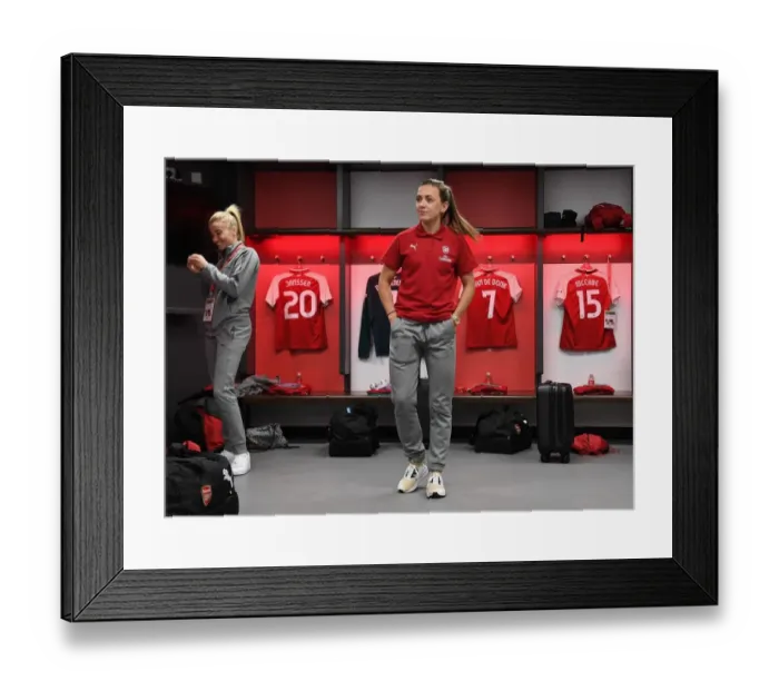 Framed Print : Arsenal's Katie McCabe Gears Up for FA Cup Final Showdown Against Chelsea Ladies Framed Print : Arsenal's Katie McCabe Gears Up for FA Cup Final Showdown Against Chelsea Ladies
