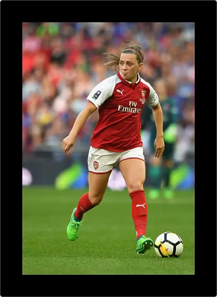 Katie McCabe in Action at the Arsenal Women vs. Chelsea Ladies FA Cup Final