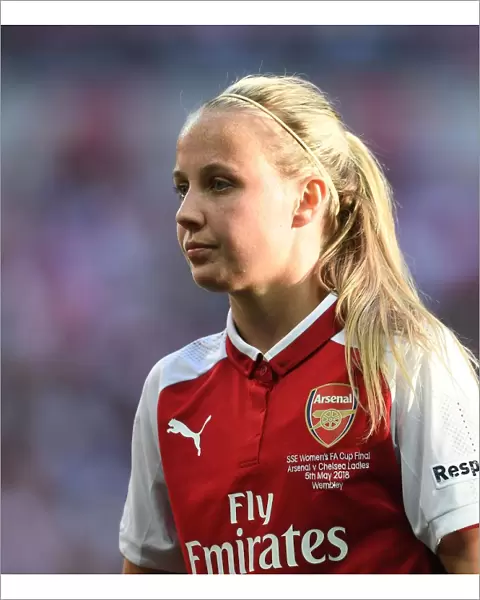 Beth Mead in Action: Arsenal Women vs. Chelsea Ladies - FA Cup Final 2018