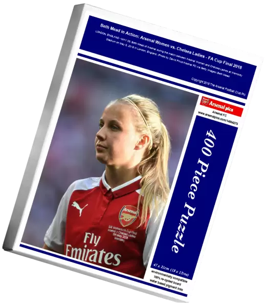Beth Mead in Action: Arsenal Women vs. Chelsea Ladies - FA Cup Final 2018