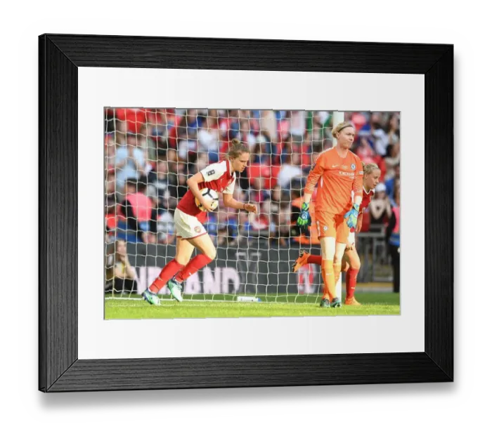 Framed Print : Vivianne Miedema Scores in Arsenal Women's FA Cup Final Victory over Chelsea Framed Print : Vivianne Miedema Scores in Arsenal Women's FA Cup Final Victory over Chelsea