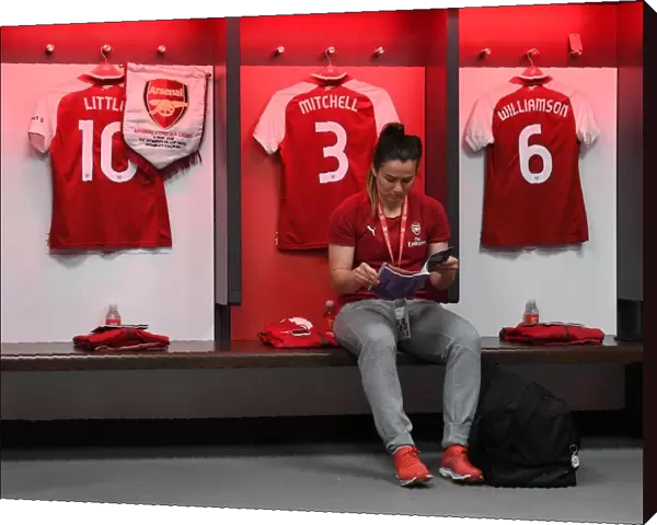 Emma Mitchell of Arsenal Preparing for FA Cup Final Showdown Against Chelsea Ladies
