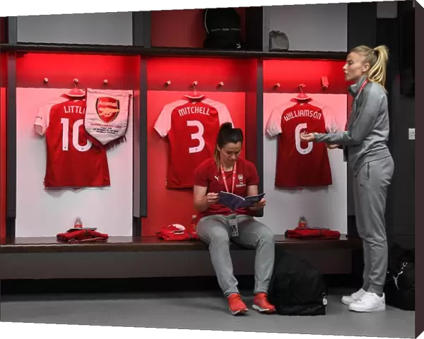 Arsenal Women's FA Cup Final: Mitchell and Williamson Ready for Battle Against Chelsea