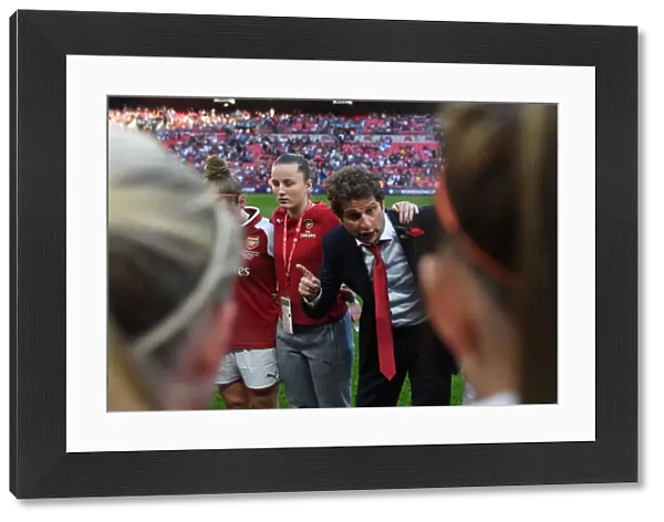 Joe Montemurro Guides Arsenal Women at FA Cup Final vs. Chelsea