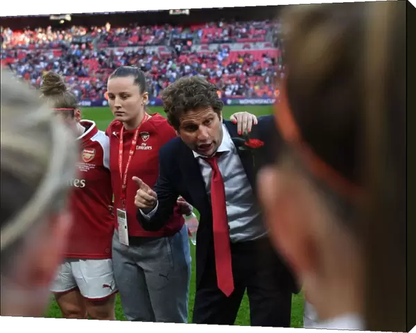 Joe Montemurro Guides Arsenal Women at FA Cup Final vs. Chelsea
