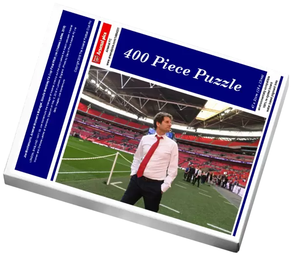 Joe Montemurro, Arsenal Women's Manager, Scouts Wembley FA Cup Final Pitch (vs Chelsea Ladies, 2018)