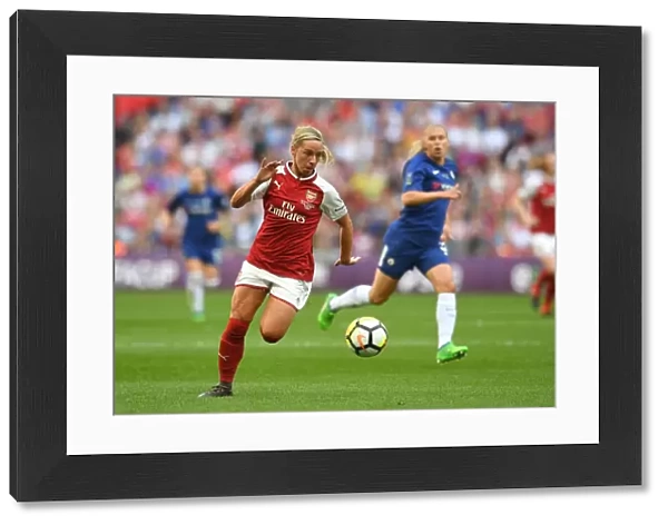Jordan Nobbs in Action: Arsenal Women's FA Cup Final Showdown Against Chelsea Ladies