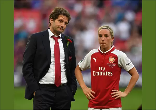 Arsenal Women's FA Cup Final Triumph: Montemurro and Nobbs Celebrate Victory over Chelsea