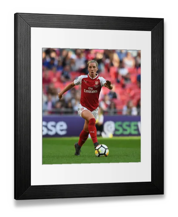 Framed Print : Jordan Nobbs in Action: Arsenal Women's FA Cup Final Showdown Against Chelsea