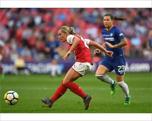 Jordan Nobbs in Action: Arsenal Women's FA Cup Final Showdown Against Chelsea