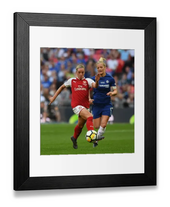 Framed Print : Arsenal Women vs. Chelsea Ladies: Nobbs vs. Chapman - FA Cup Final Showdown Framed Print : Arsenal Women vs. Chelsea Ladies: Nobbs vs. Chapman - FA Cup Final Showdown