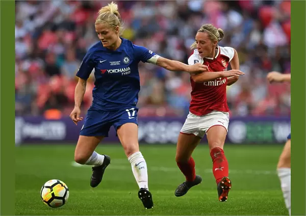 Battling for FA Cup Victory: Nobbs vs. Chapman, Arsenal Women vs. Chelsea Ladies