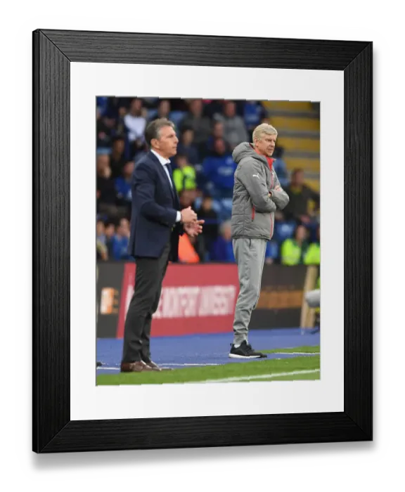Framed Print : Arsene Wenger's Final Showdown at Leicester City: 2017-18 Premier League Clash Framed Print : Arsene Wenger's Final Showdown at Leicester City: 2017-18 Premier League Clash