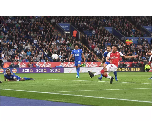 Aubameyang's Strike: Arsenal's Victory over Leicester City in the Premier League (2017-18)