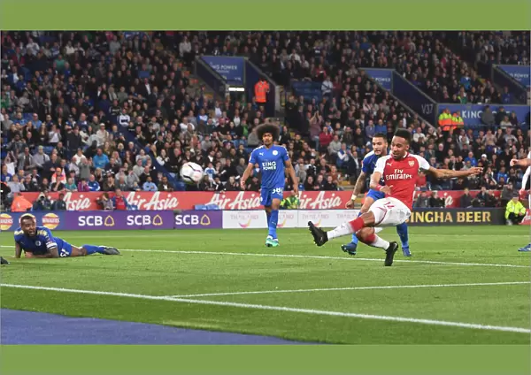 Aubameyang's Strike: Arsenal's Victory over Leicester City in the Premier League (2017-18)