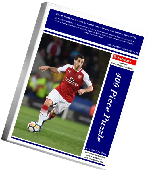 Henrikh Mkhitaryan: In Action for Arsenal Against Leicester City, Premier League 2017-18