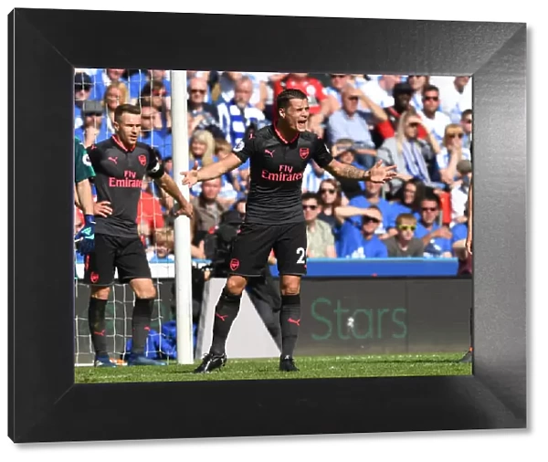 Granit Xhaka in Action: Arsenal vs. Huddersfield Town, Premier League 2017-18