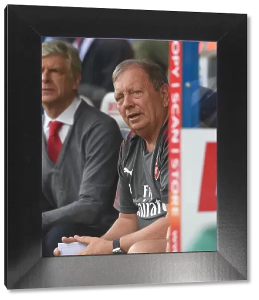 Vic Akers: Arsenal Kit Manager at Huddersfield Town Match