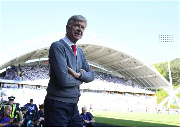 Arsene Wenger at Huddersfield Town: Premier League Clash (May 2018)