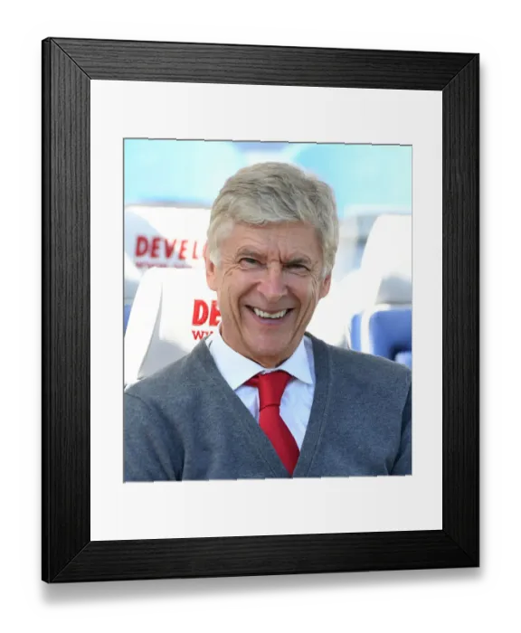 Framed Print : Arsene Wenger's Farewell: Huddersfield Town vs. Arsenal (May 2018)