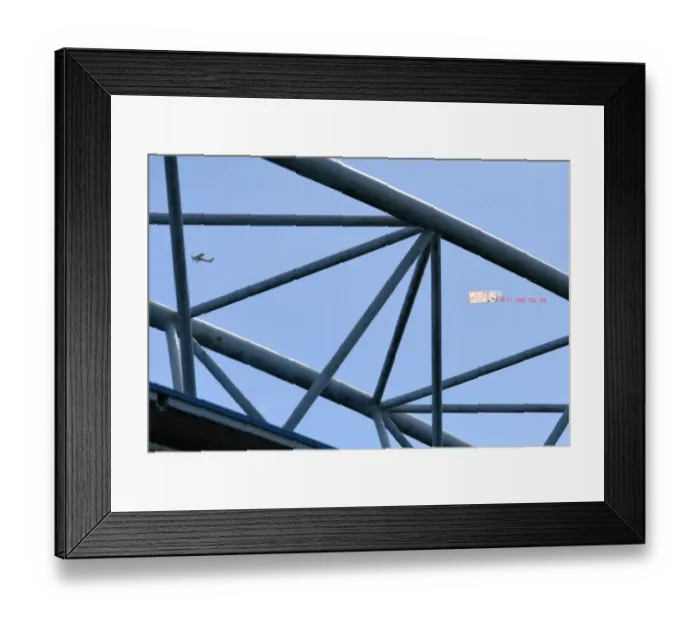 Framed Print : Plane Honors Arsene Wenger with Banner Flyover at Huddersfield Stadium Framed Print : Plane Honors Arsene Wenger with Banner Flyover at Huddersfield Stadium
