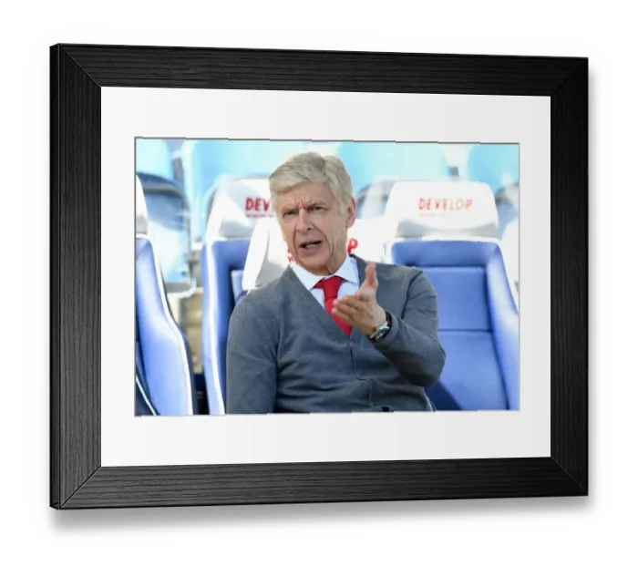 Framed Print : Arsene Wenger's Farewell: Last Match as Arsenal Manager vs. Huddersfield Town, May 2018 Framed Print : Arsene Wenger's Farewell: Last Match as Arsenal Manager vs. Huddersfield Town, May 2018