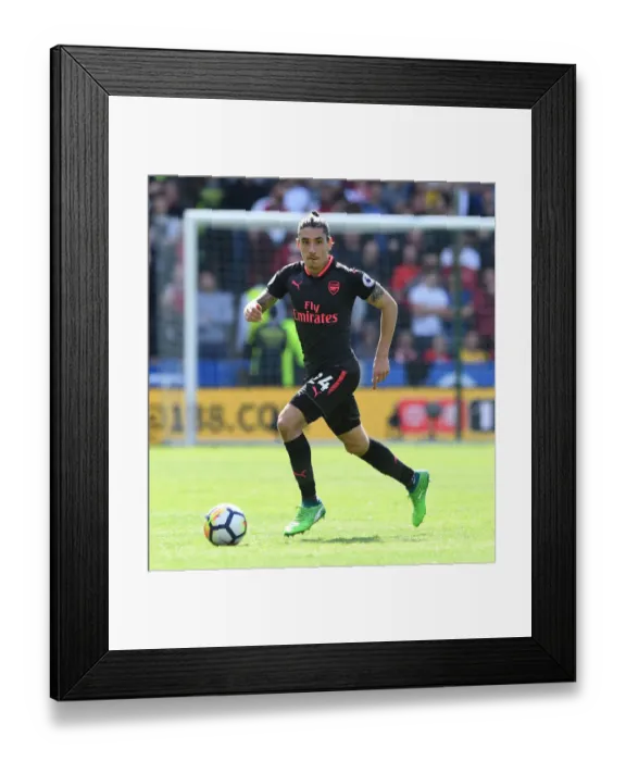 Framed Print : Hector Bellerin in Action: Arsenal's Win Against Huddersfield, Premier League 2017-18 Framed Print : Hector Bellerin in Action: Arsenal's Win Against Huddersfield, Premier League 2017-18