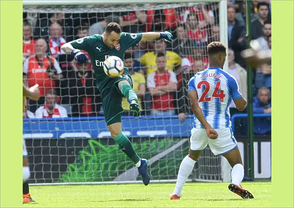 David Ospina in Action: Huddersfield Town vs. Arsenal, Premier League 2017-18