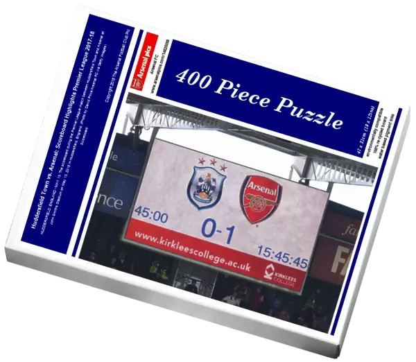 Huddersfield Town vs. Arsenal: Scoreboard Highlights Premier League 2017-18