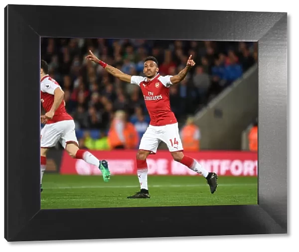 Aubameyang's Thrilling Goal: Arsenal's Premier League Victory at Leicester City (2017-18)