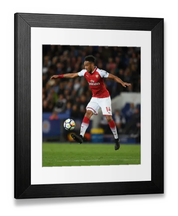 Framed Print : Pierre-Emerick Aubameyang: Star Performance Against Leicester City, Premier League 2017-18 Framed Print : Pierre-Emerick Aubameyang: Star Performance Against Leicester City, Premier League 2017-18