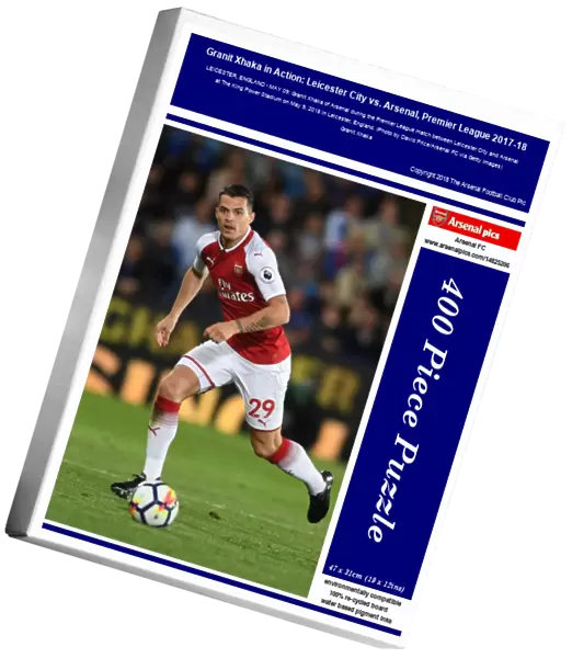 Granit Xhaka in Action: Leicester City vs. Arsenal, Premier League 2017-18