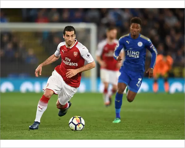 Henrikh Mkhitaryan: In Action for Arsenal vs Leicester City, Premier League 2017-18