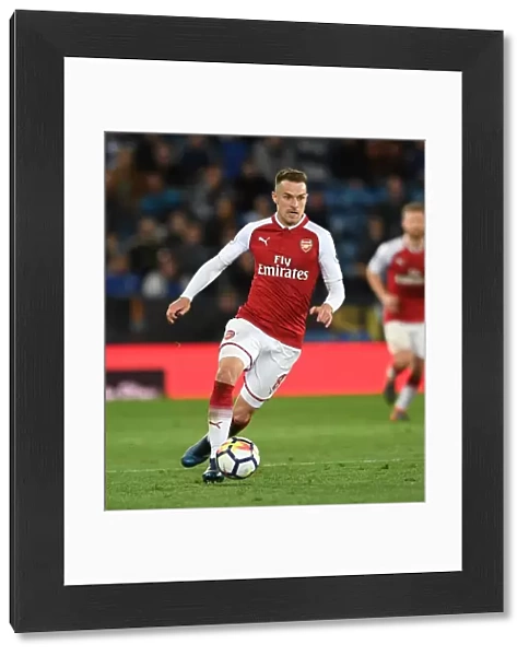 Aaron Ramsey in Action: Leicester City vs Arsenal, Premier League 2017-18