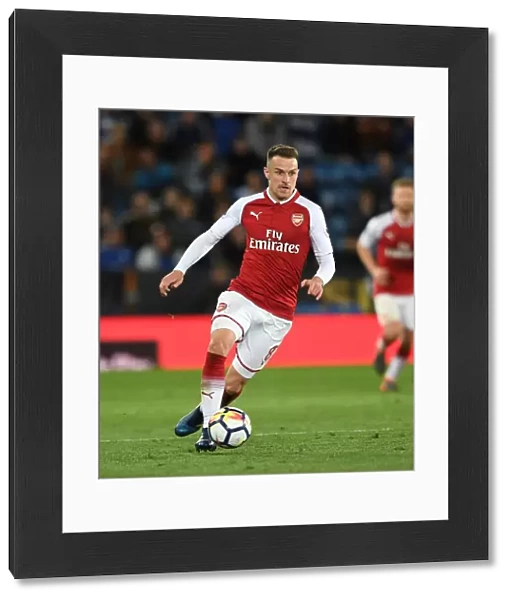 Aaron Ramsey in Action: Leicester City vs Arsenal, Premier League 2017-18