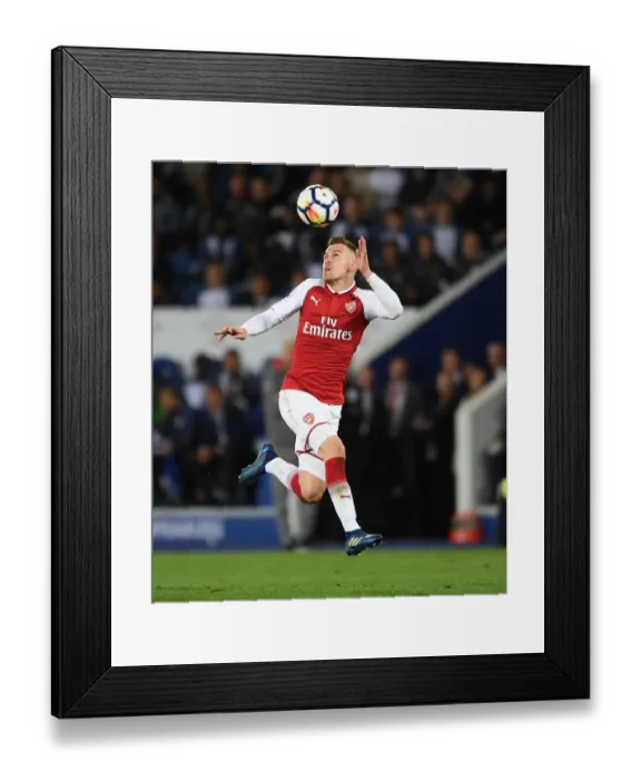 Framed Print : Aaron Ramsey in Action: Premier League Showdown - Arsenal vs. Leicester City (2017-18) Framed Print : Aaron Ramsey in Action: Premier League Showdown - Arsenal vs. Leicester City (2017-18)