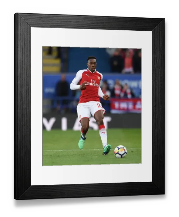 Framed Print : Danny Welbeck (Arsenal). Leciester City 3: 1 Arsenal. Premier League. King Power Stadium Framed Print : Danny Welbeck (Arsenal). Leciester City 3: 1 Arsenal. Premier League. King Power Stadium