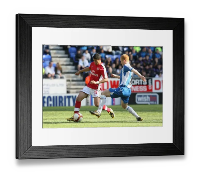 Framed Print : Denilson (Arsenal) Ben Watson (Wigan) Framed Print : Denilson (Arsenal) Ben Watson (Wigan)