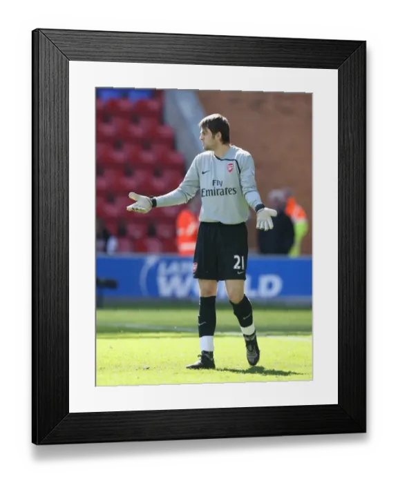 Framed Print : Lukasz Fabainski (Arsenal) Framed Print : Lukasz Fabainski (Arsenal)