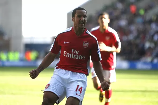 Theo Walcott's Thrilling Goal: Arsenal Crushes Wigan Athletic 4-1 in Premier League